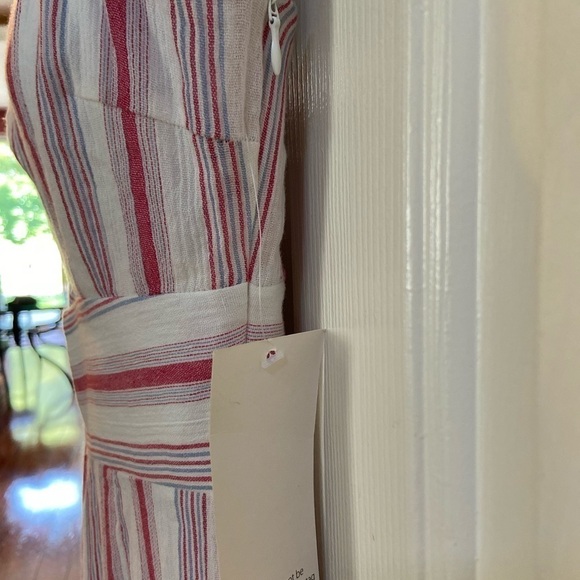 TOBI Carie Stripe Strapless Jumpsuit S/P - Picture 7 of 9